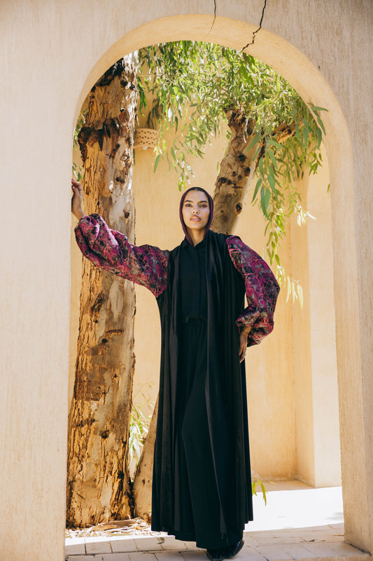 Royal Kaftan in Black