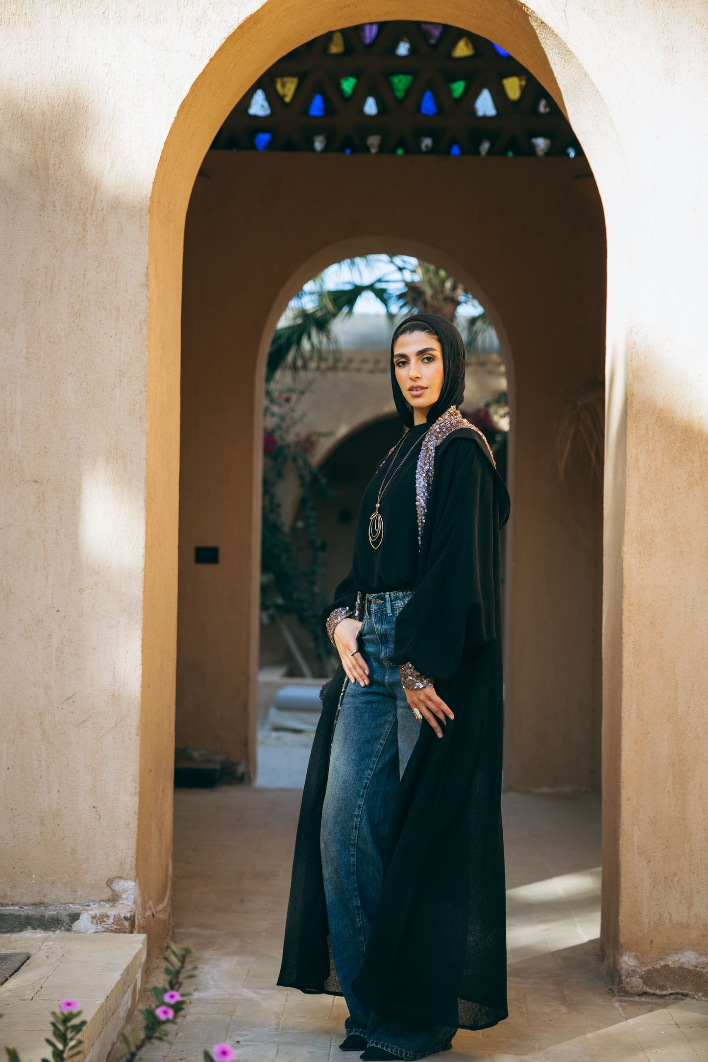 Layali Linen Kaftan