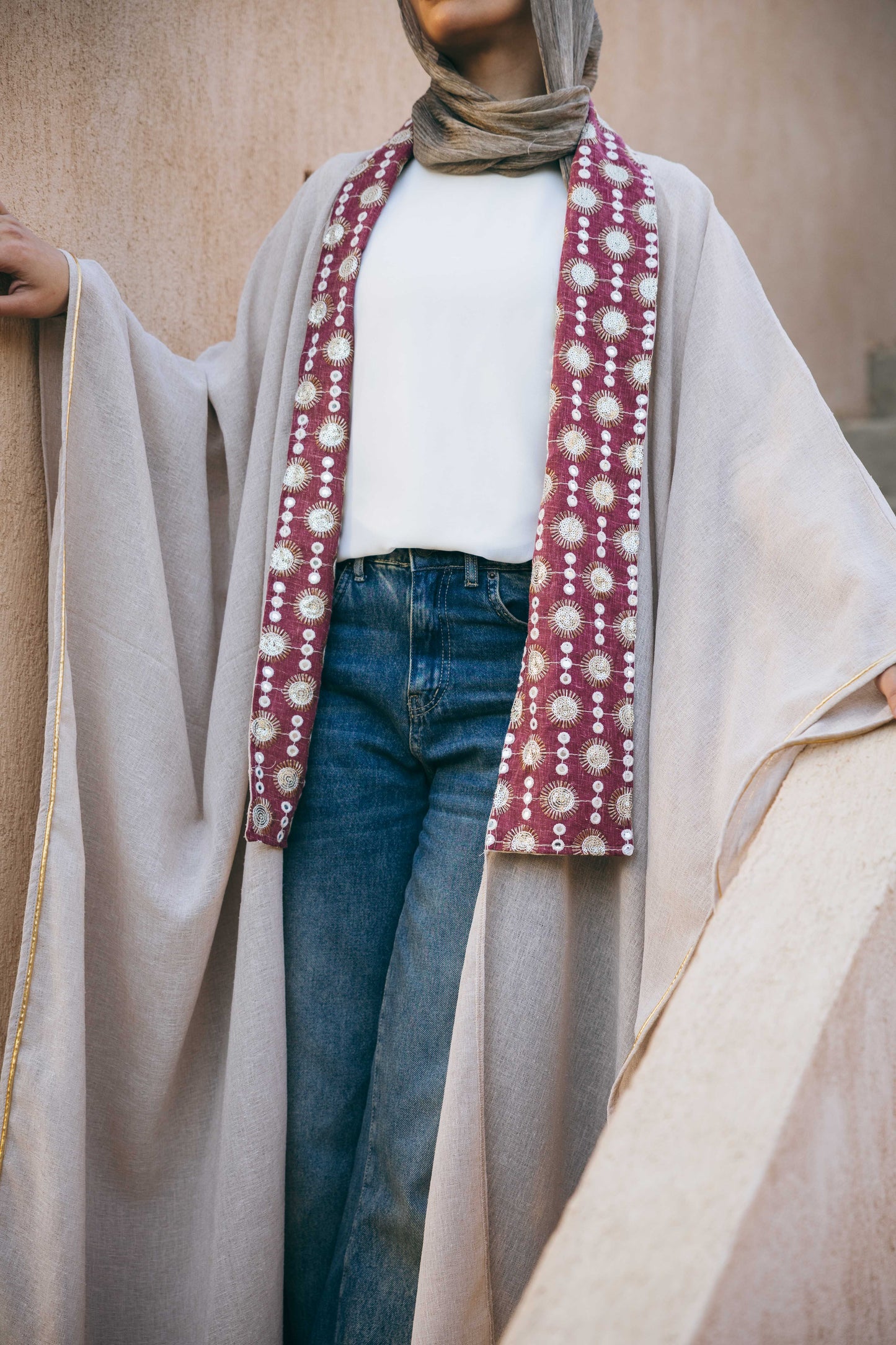 Rokayea Linen Kaftan