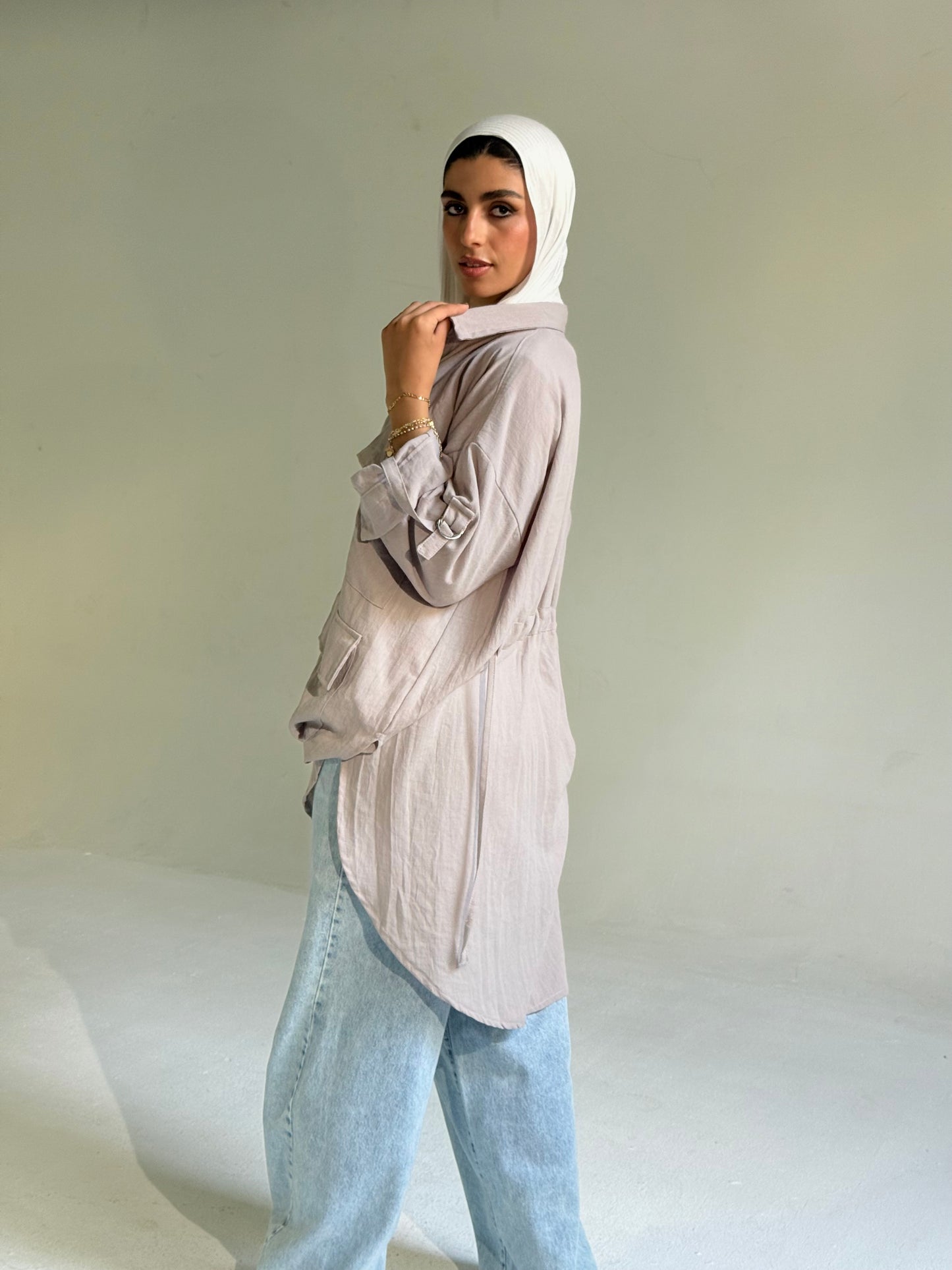 Pockets Shirt in White