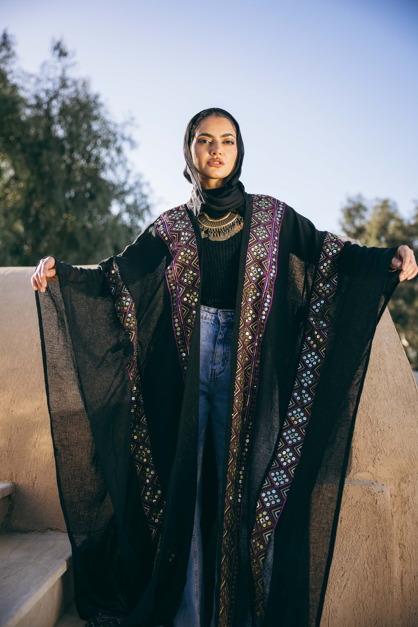 Musk Linen Kaftan