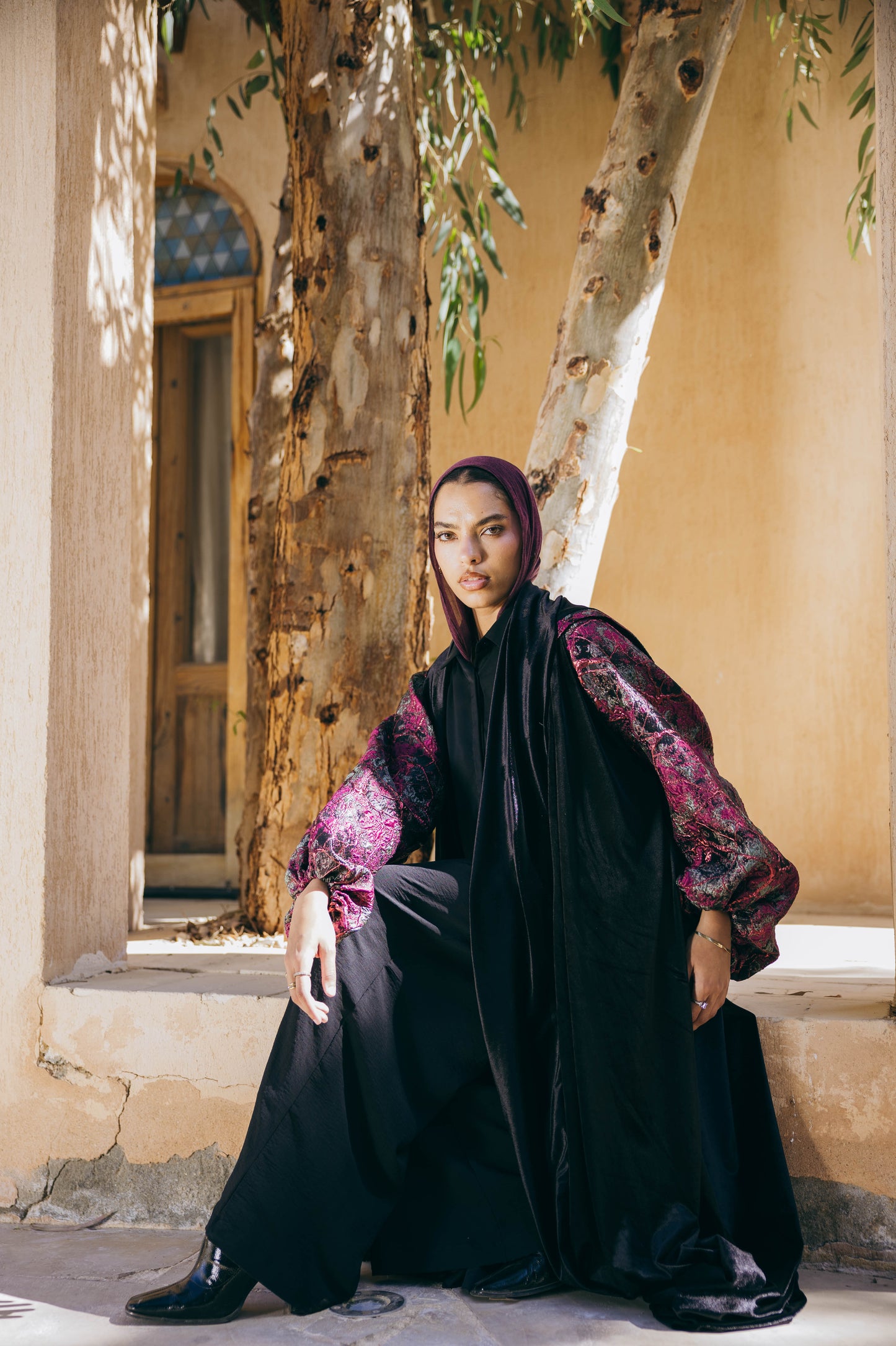 Royal Kaftan in Black