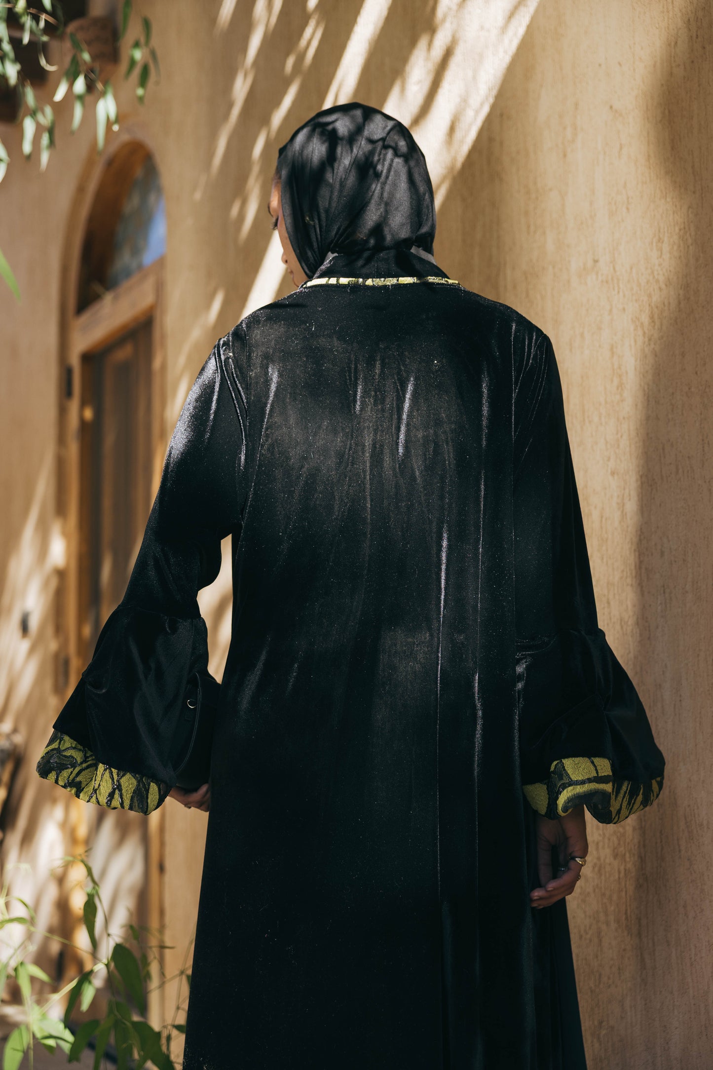Layan Kaftan in Black