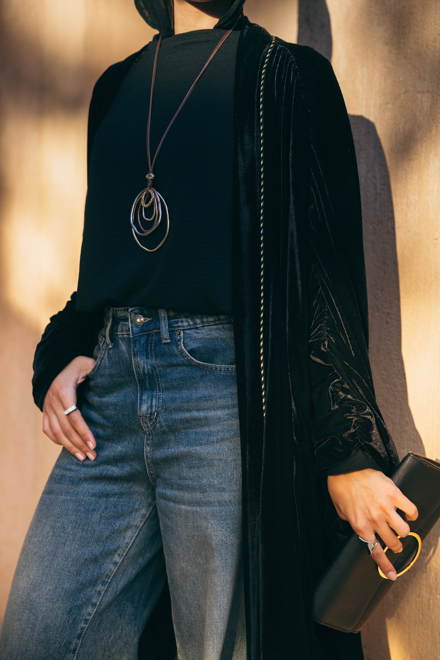 Oud Kaftan in Black