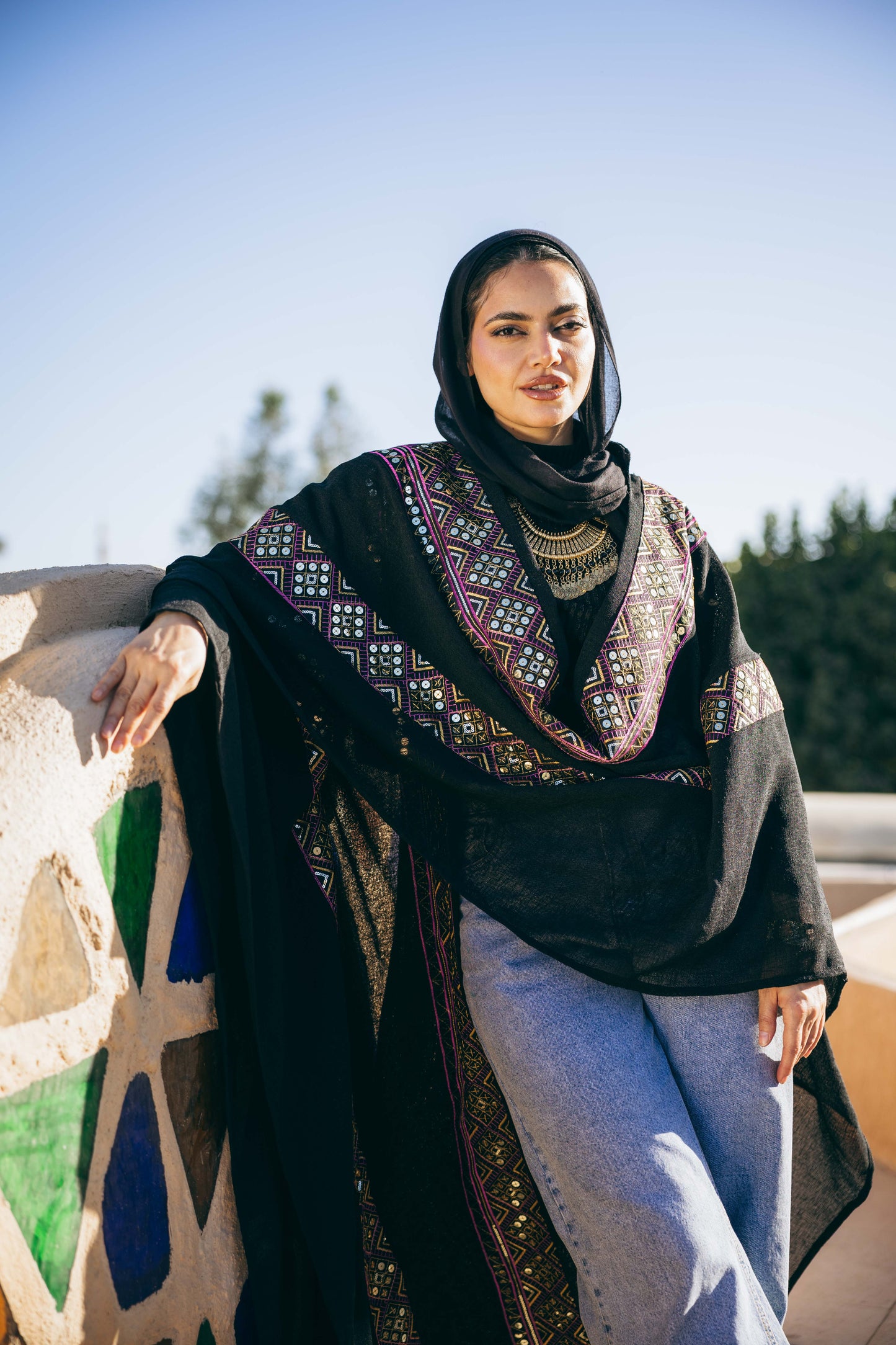 Musk Linen Kaftan