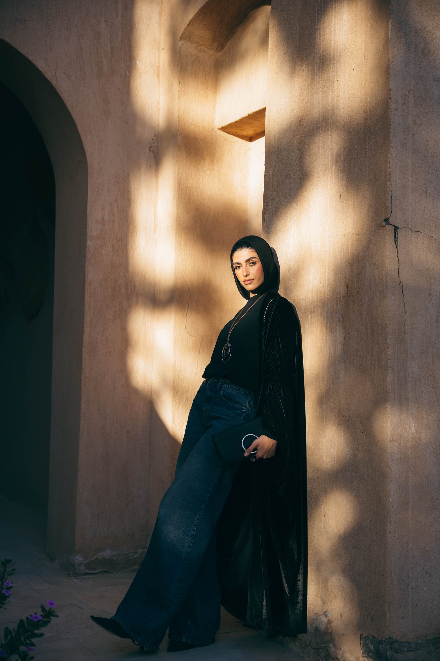 Oud Kaftan in Black