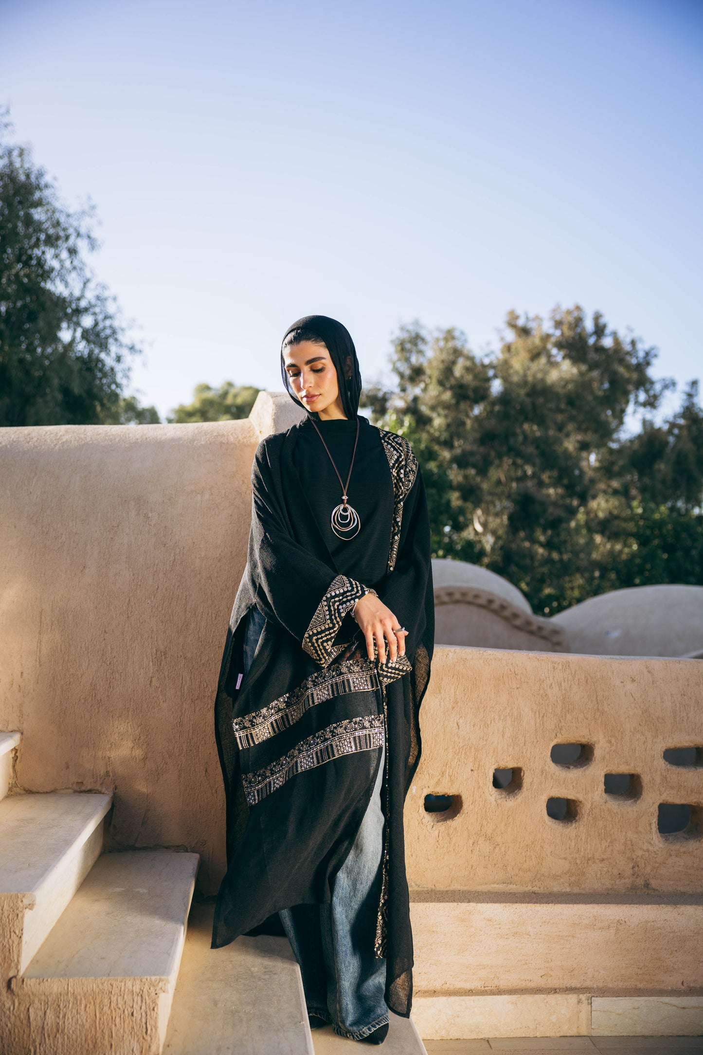 Layal Linen Kaftan