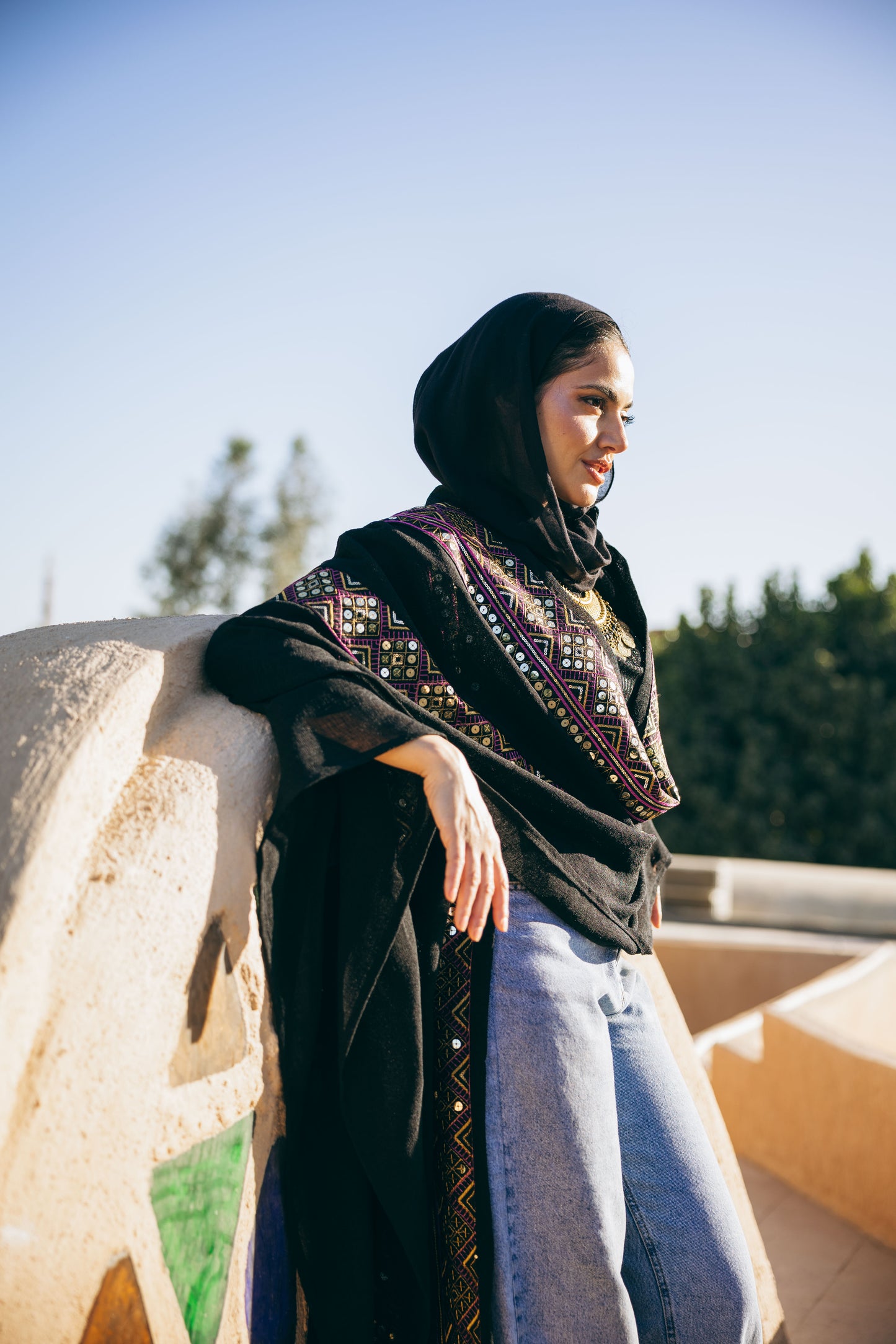Musk Linen Kaftan