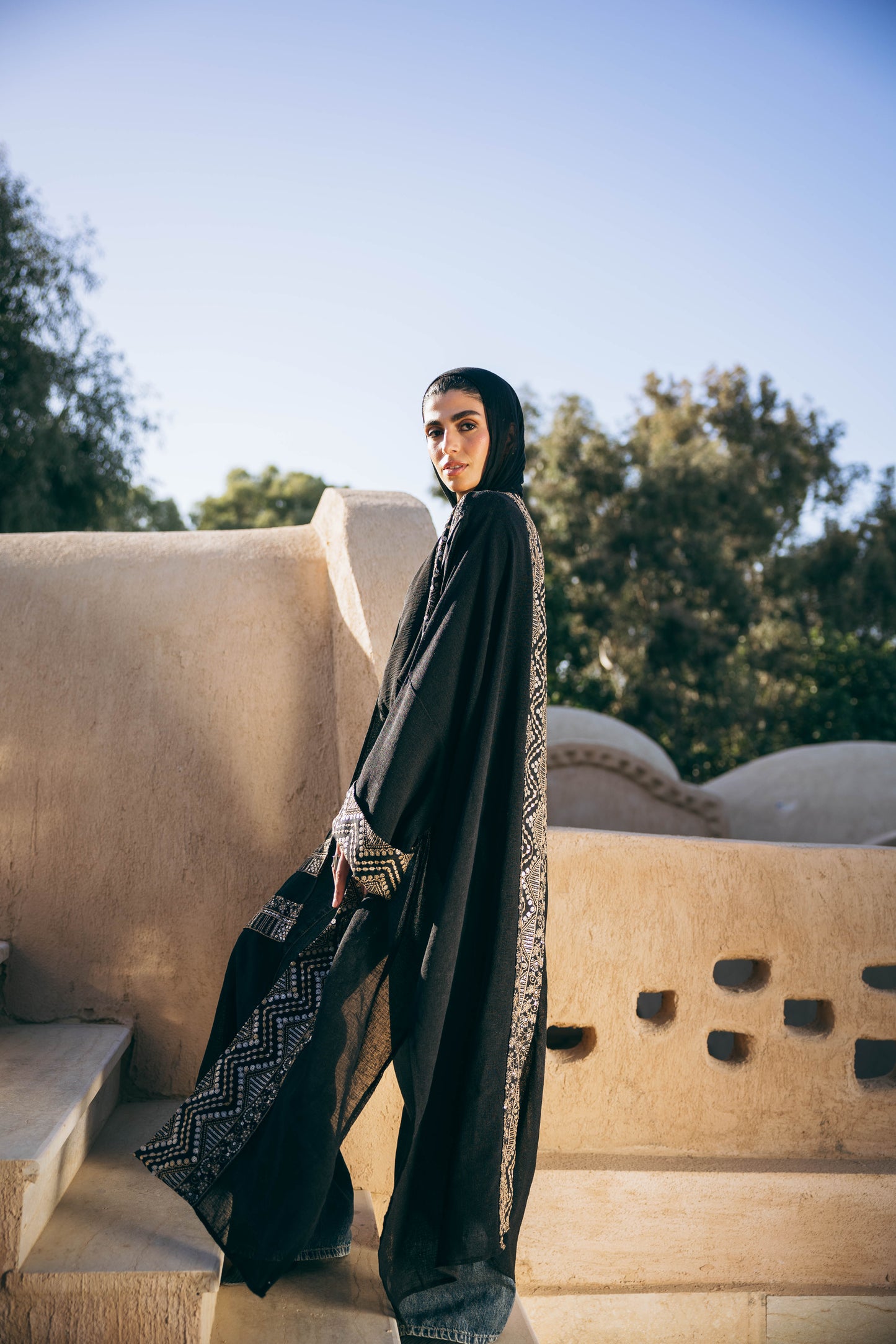 Layal Linen Kaftan