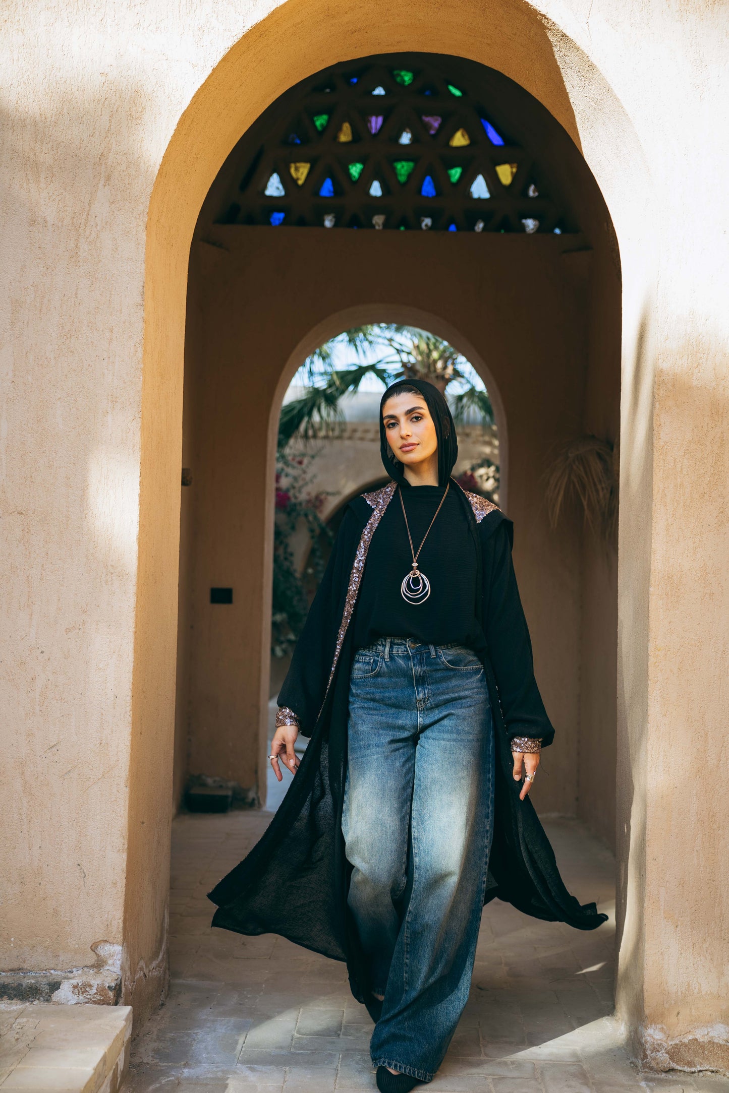 Layali Linen Kaftan
