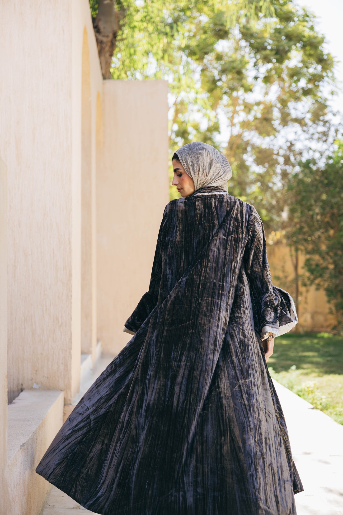 Layan Kaftan in Beige